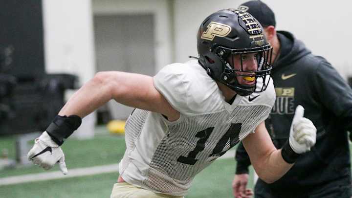 Purdue Football Looking for Yanni Karlaftis to Help Bolster Depth at Linebacker