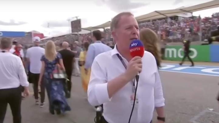 F1 News: Martin Brundle Receives Note From Brad Pitt Over Awkward Pit Encounter