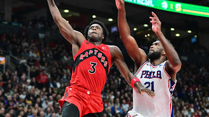 Joel Embiid Lands on 76ers' Injury Report vs. Raptors