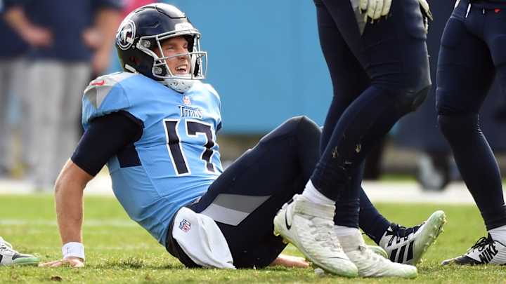 Titans Quarterback Ryan Tannehill Questionable for Sunday vs. Texans