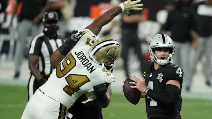 Slumping Saints Pass Defense Backs Against the Wall vs. Raiders Weapons