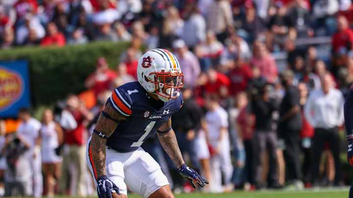 WATCH: Donovan Kaufman snags an interception vs Ole Miss