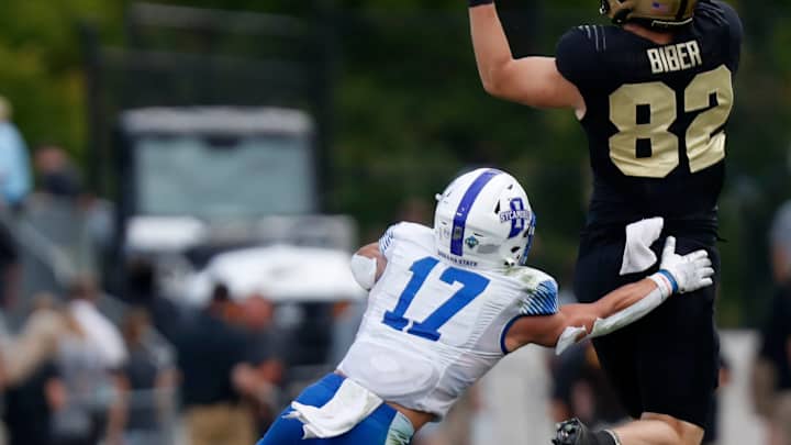 Jeff Brohm Looking for Young Players to Emerge at Offensive Line, Tight End for Purdue Football