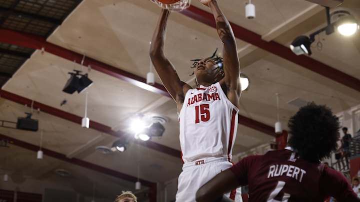 Alabama Basketball Downs Southern Illinois in Charity Exhibition Alabama Basketball Downs Southern Illinois in Charity Exhibition