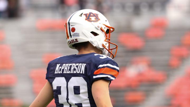REPORT: Alex McPherson will kick field goals for the Tigers against Texas A&M