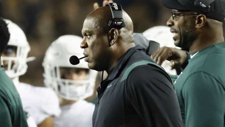 Video Shows Michigan State’s Mel Tucker In Altercation With Fan