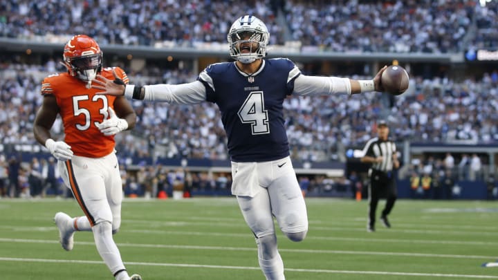 'I Know I Can Run It': Dak Prescott Helps Cowboys Sprint to Win Over Bears
