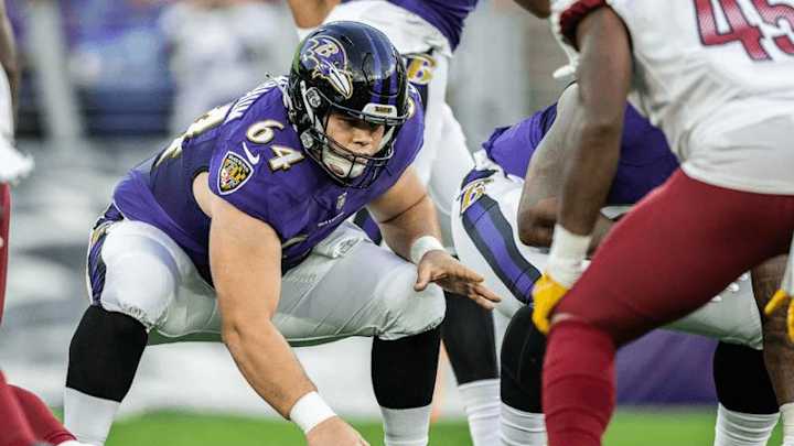 Ravens Offensive Line Dominating ... Led by Rookie Tyler Linderbaum