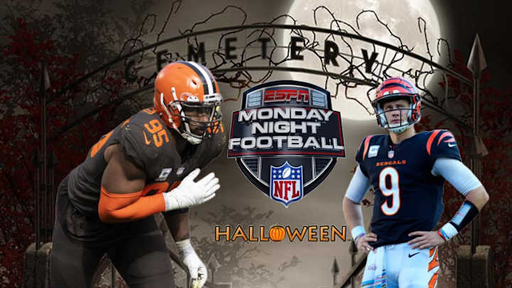 Browns, Bengals set for Halloween Showdown on Monday Night Football