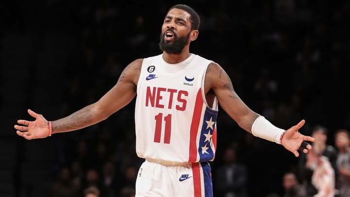 Courtside Fans Protest Kyrie Irving’s Antisemitic Comments In Nets-Pacers Game