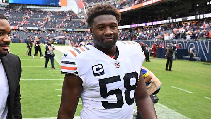 Bears Trade LB Roquan Smith to Ravens, per Report