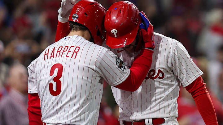 Five Home Runs Carry Philadelphia Phillies to World Series Lead Over Astros Five Home Runs Carry Philadelphia Phillies to World Series Lead Over Astros