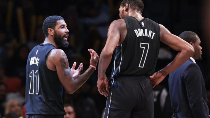 Kevin Durant Reacts to Kyrie Irving's Suspension