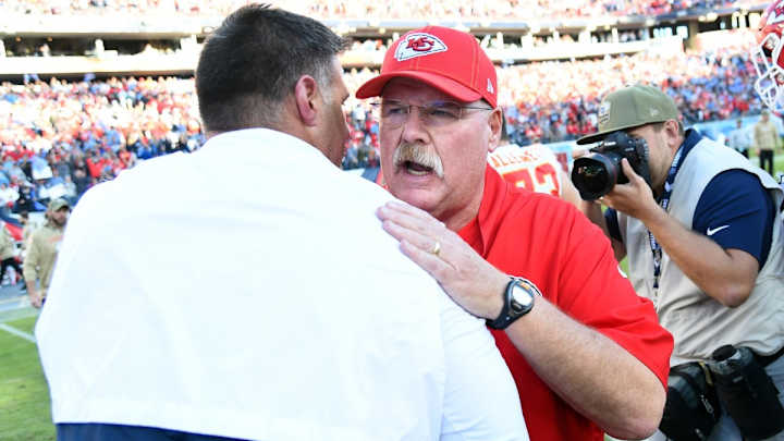 One Way Mike Vrabel Wants to Be Like Andy Reid