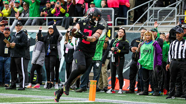 Oregon TE Terrance Ferguson a Full Go for Fall Camp Oregon TE Terrance Ferguson a Full Go for Fall Camp