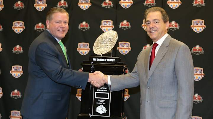 Mutual Respect: Nick Saban and Brian Kelly Bring Class to an Otherwise Ferocious Rivalry