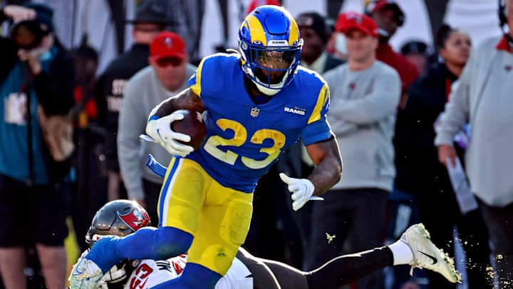 Rams Running Back Cam Akers: ‘I’m Back With the Team, So I’m Happy’