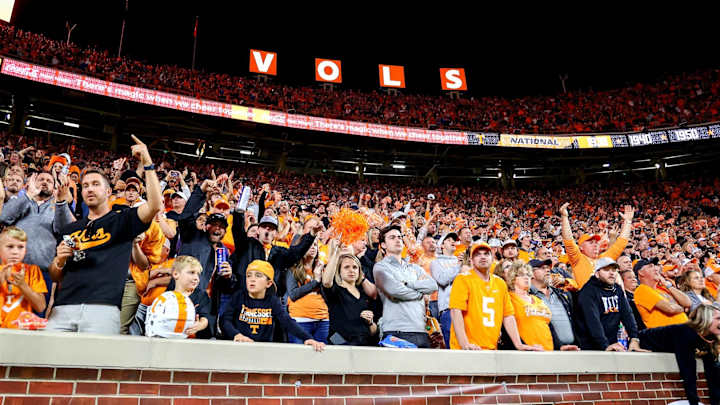 Tennessee Fan Goes Viral for ‘College GameDay’ Mustard Chug (Video)