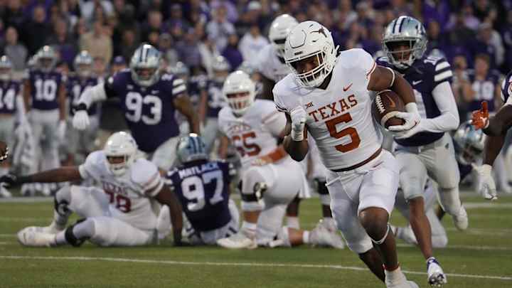 Longhorns Hold On, End Road Skid With Win Over Kansas State Longhorns Hold On, End Road Skid With Win Over Kansas State