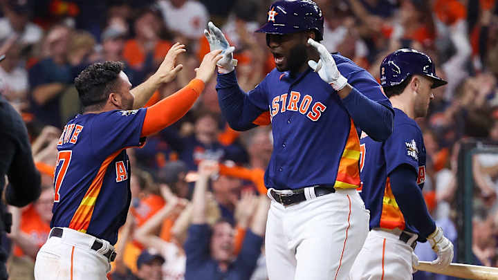 WATCH: Yordan Alvarez Home Run Gives Astros 3-1 Lead in World Series Game 6