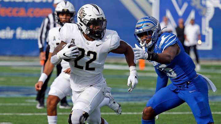Top Offensive Performers: UCF's 35-28 Win Over Memphis