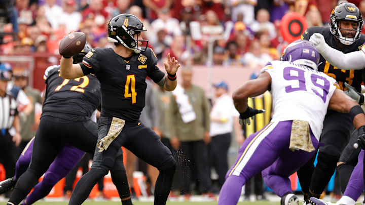 Commanders QB Taylor Heinicke Magic Runs Out vs. Vikings?