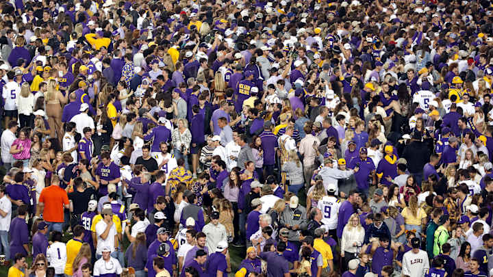 LSU Celebrations During Win Over Alabama Set off Seismograph
