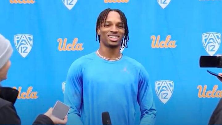WATCH: Dorian Thompson-Robinson on Hurdle Strategy, UCLA's Offense