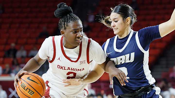 WBB: Oklahoma Set Records, Cruises to Easy Win Over Oral Roberts