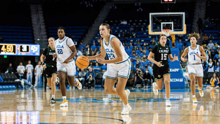 UCLA Women's Basketball Beats Cal Poly to Open Season, Doubleheader