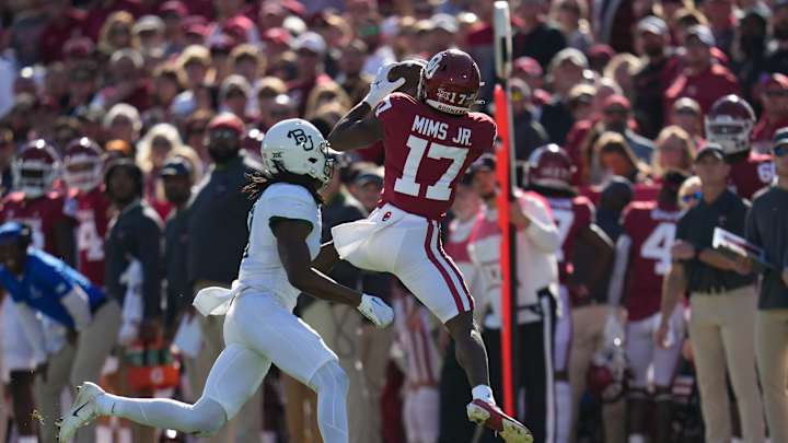 Oklahoma's Dillon Gabriel, Marvin Mims Working on Deep Shots in Season of Inconsistency