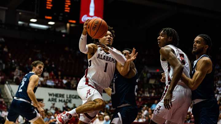 Alabama Basketball Outpaces Longwood, Wins Season Opener 75-54 Alabama Basketball Outpaces Longwood, Wins Season Opener 75-54