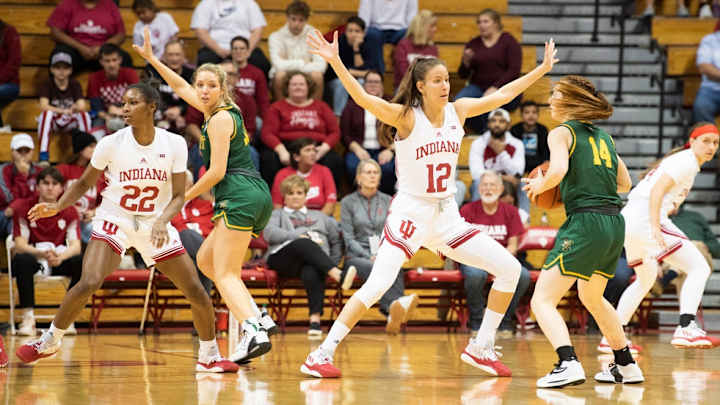 Indiana Women's Basketball Cruises Past Vermont in Season Opener Indiana Women's Basketball Cruises Past Vermont in Season Opener