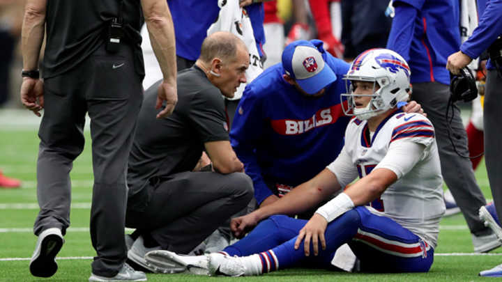 Bills vs. Vikings Betting Line Moves; QB Josh Allen OUT of Practice, Case Keenum Starter?