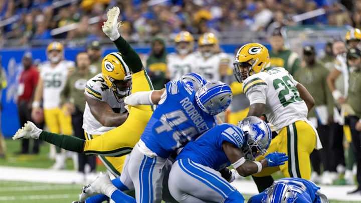 Detroit Lions' Week 10 Inactive List