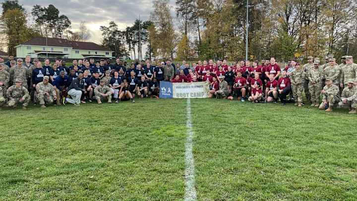 Buccaneers and Seahawks Legends Join Military Members as NFL Expands Overseas Influence Buccaneers and Seahawks Legends Join Military Members as NFL Expands Overseas Influence