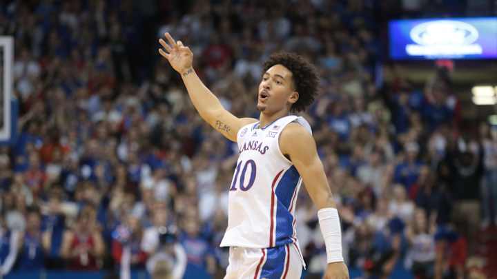 Wilson Powers Jayhawks to Dominant Victory Over Bison 82-59