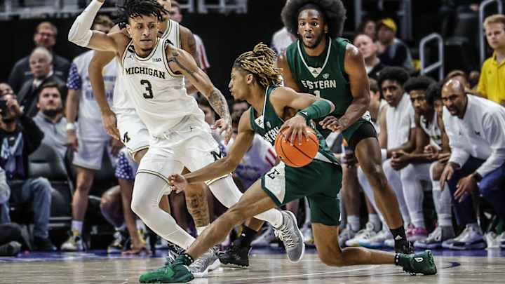 Michigan Guts Out Win Over Feisty, Skilled Eastern Michigan Michigan Guts Out Win Over Feisty, Skilled Eastern Michigan