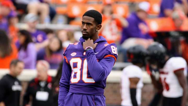 Depth Chart Diagnosis: Will Clemson WR Collins Return vs. South Carolina?