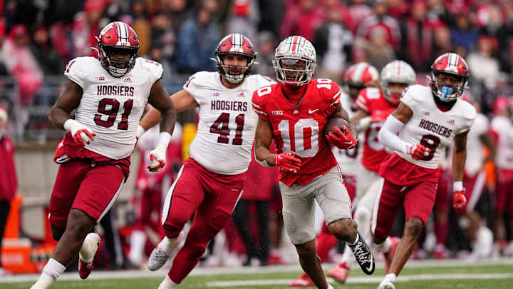 Indiana Defense Shredded for 662 Yards, Williams Replaces Bazelak in 56-14 Loss Indiana Defense Shredded for 662 Yards, Williams Replaces Bazelak in 56-14 Loss