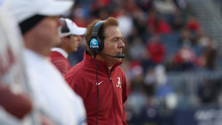 Everything Nick Saban Said on the Monday of Iron Bowl Week
