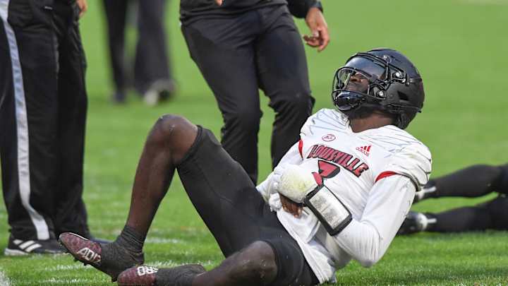 Louisville QB Malik Cunningham 'Day-to-Day' Ahead of NC State Matchup