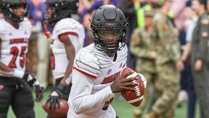 Louisville QB Malik Cunningham Available to Play, Won't Start vs. Kentucky