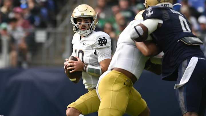 Game Observations: Notre Dame Offense Is Up And Down In Win Over Navy