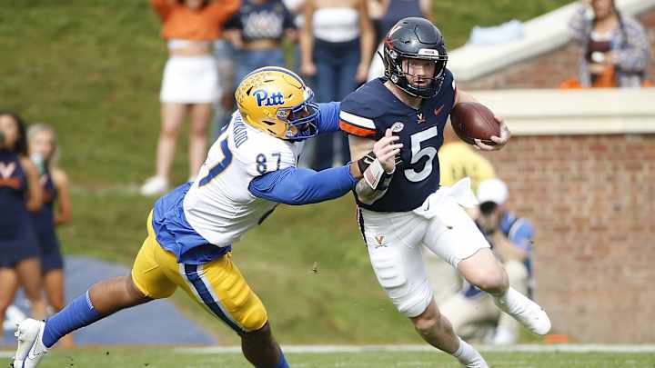 Horrid Start Dooms Virginia in 37-7 Blowout Loss to Pitt
