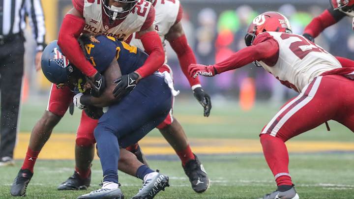 In a Driving Rain, West Virginia Washes Out Oklahoma