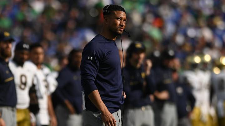 Marcus Freeman Updates Injuries To Notre Dame Players Brandon Joseph, Jack Kiser, JD Bertrand, And Jadarian Price