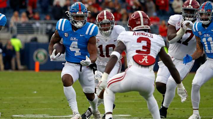 Notebook: Ole Miss Rebels Fall to Alabama Despite Dominant Performance from Quinshon Judkins Notebook: Ole Miss Rebels Fall to Alabama Despite Dominant Performance from Quinshon Judkins