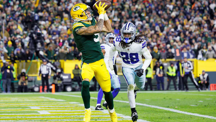 Inside Christian Watson’s Big Day Against the Cowboys