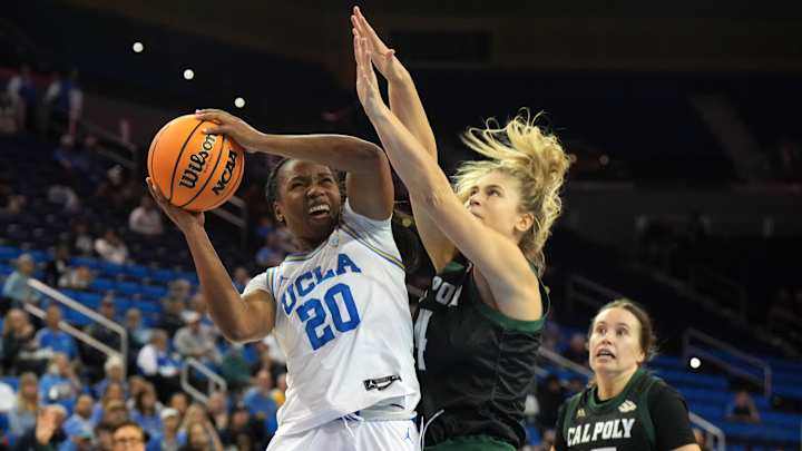 Charisma Osborne, UCLA Women's Basketball Beat Troy in Shootout